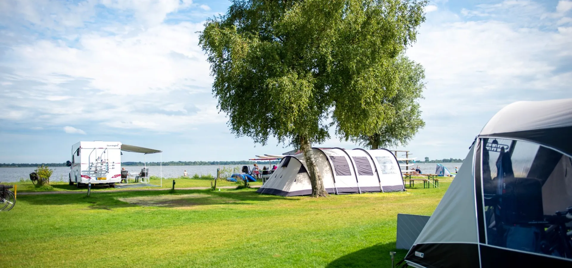 Camping in dokkum